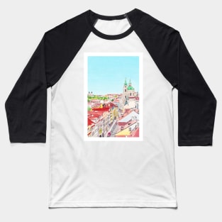 Prague, Czech Republic Baseball T-Shirt